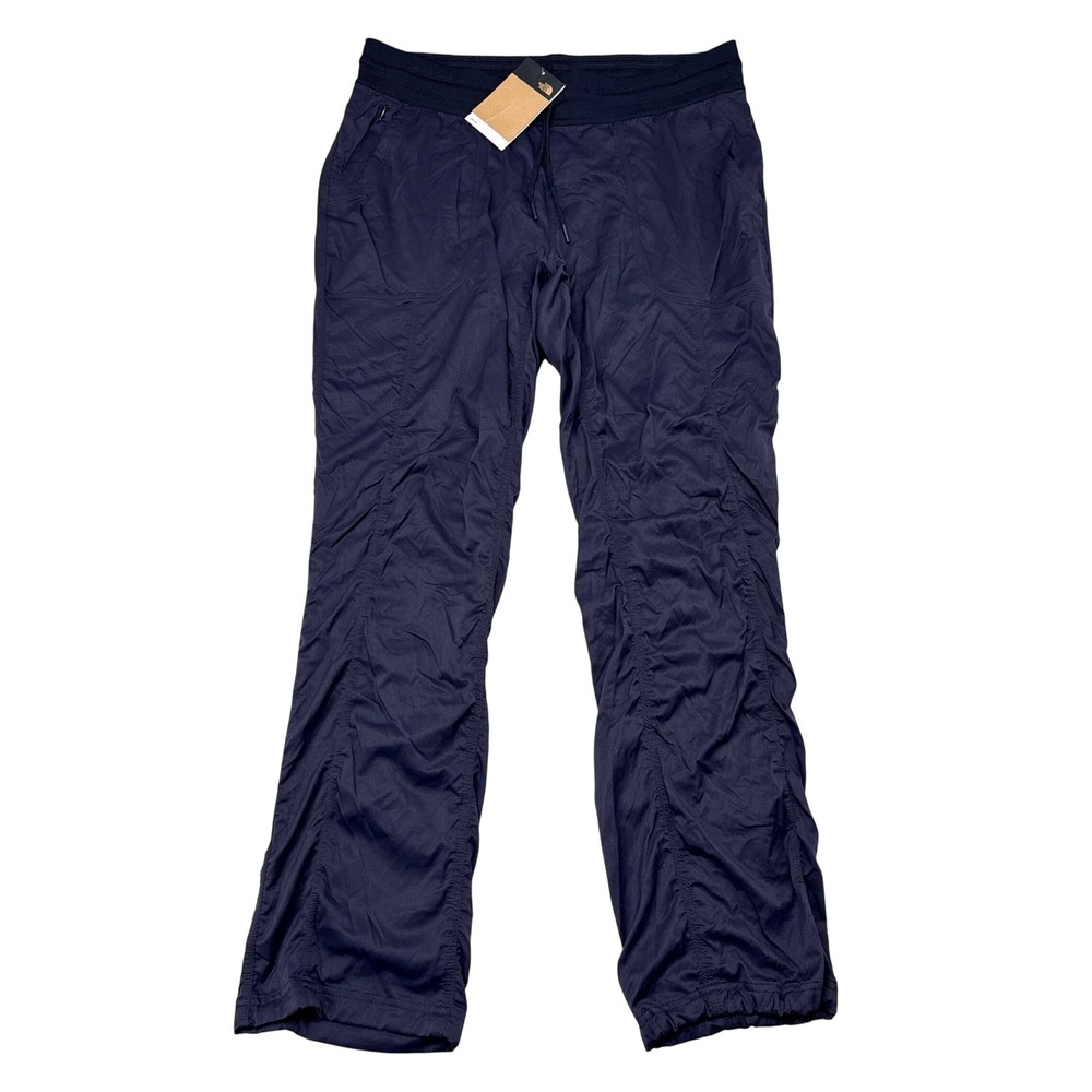 The North Face Aphrodite 2.0 Pants Womens Size XL Navy Blue Hiking Travel NEW - Picture 2 of 9